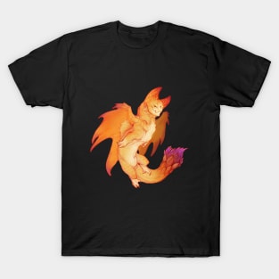 Fire Blossom Dragon T-Shirt